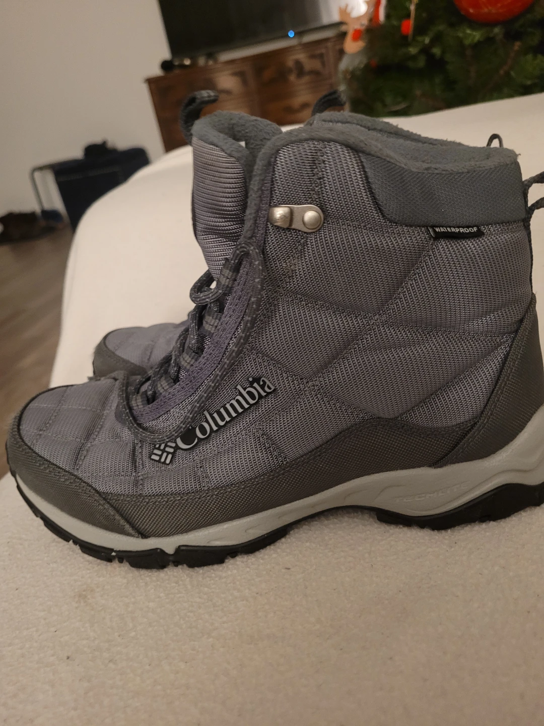 Columbia Waterproof Winter Boots, Grey - photo 2