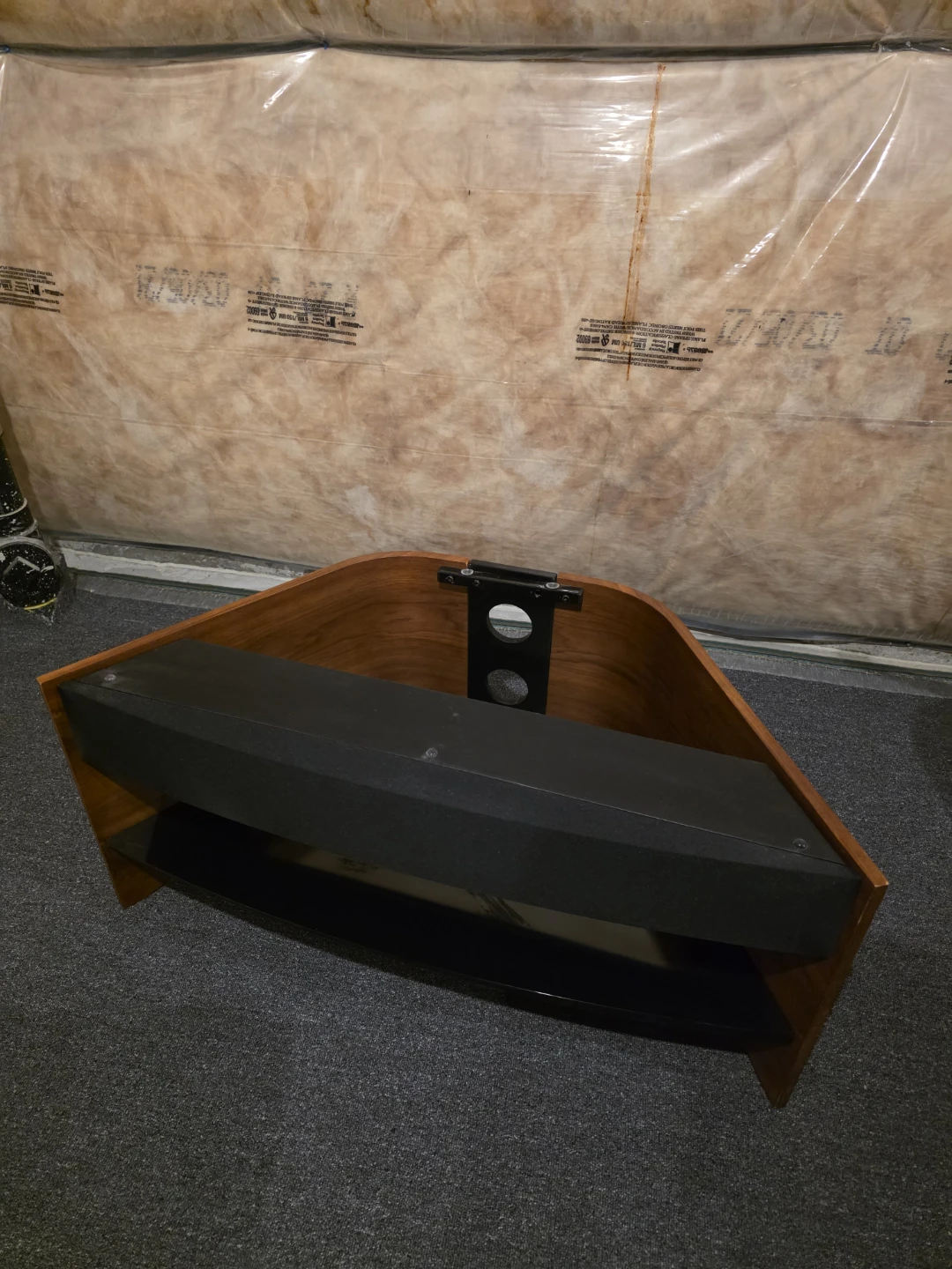 Corner TV Stand w/ Bluetooth Soundbar - photo 3