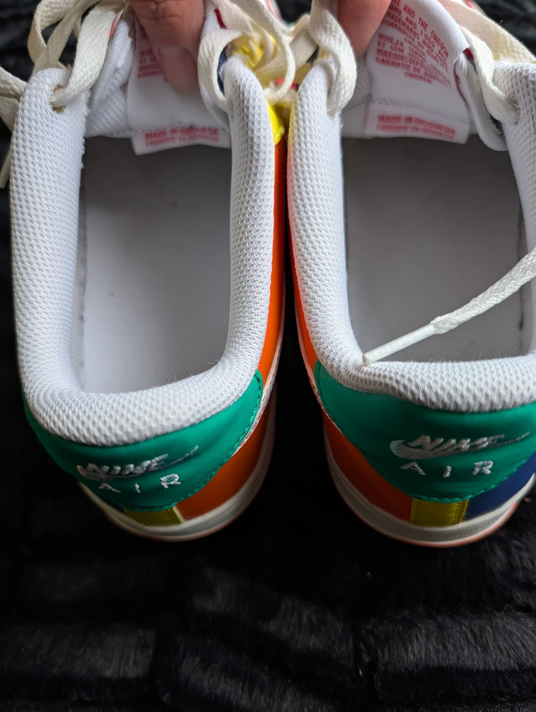 Nike Air Force 1 Low Color Block Sneakers - photo 3
