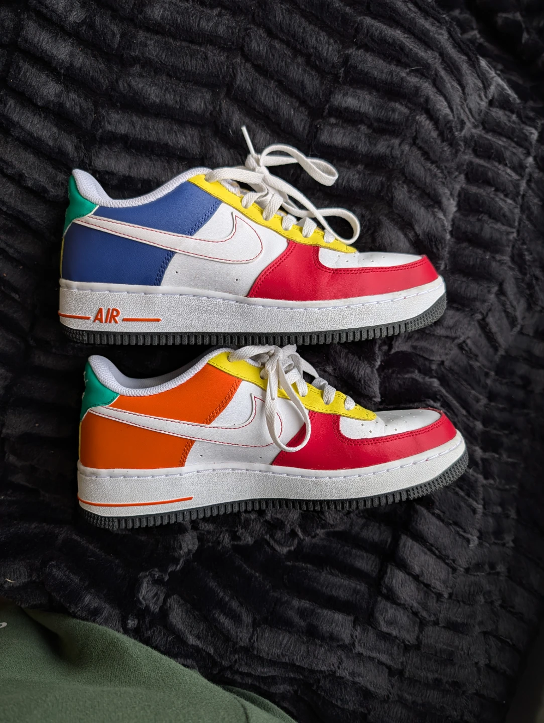 Nike Air Force 1 Low Color Block Sneakers - photo 4