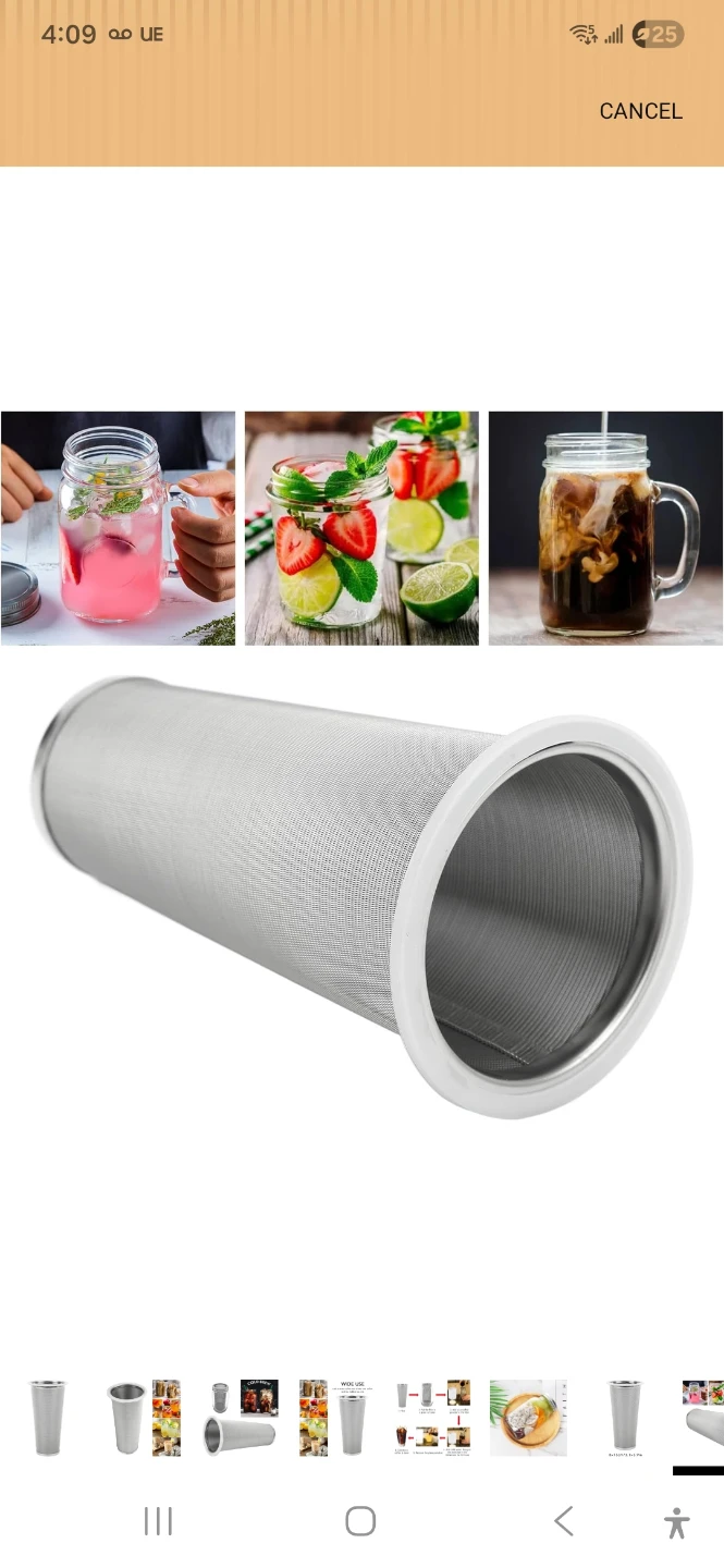 Stainless Steel Tea Infuser Filter - photo 2