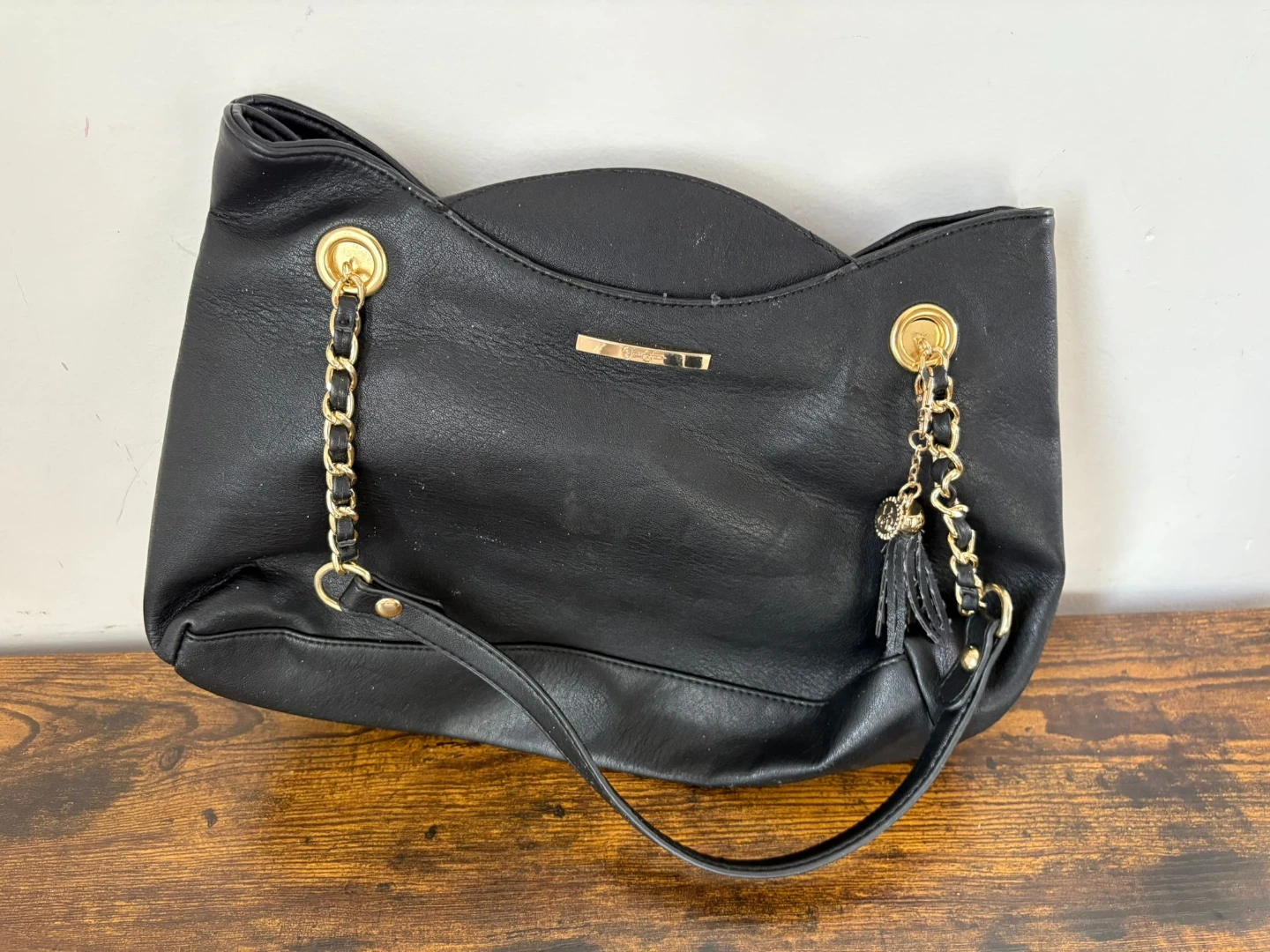 Aldo Black Leather Handbag - photo 2