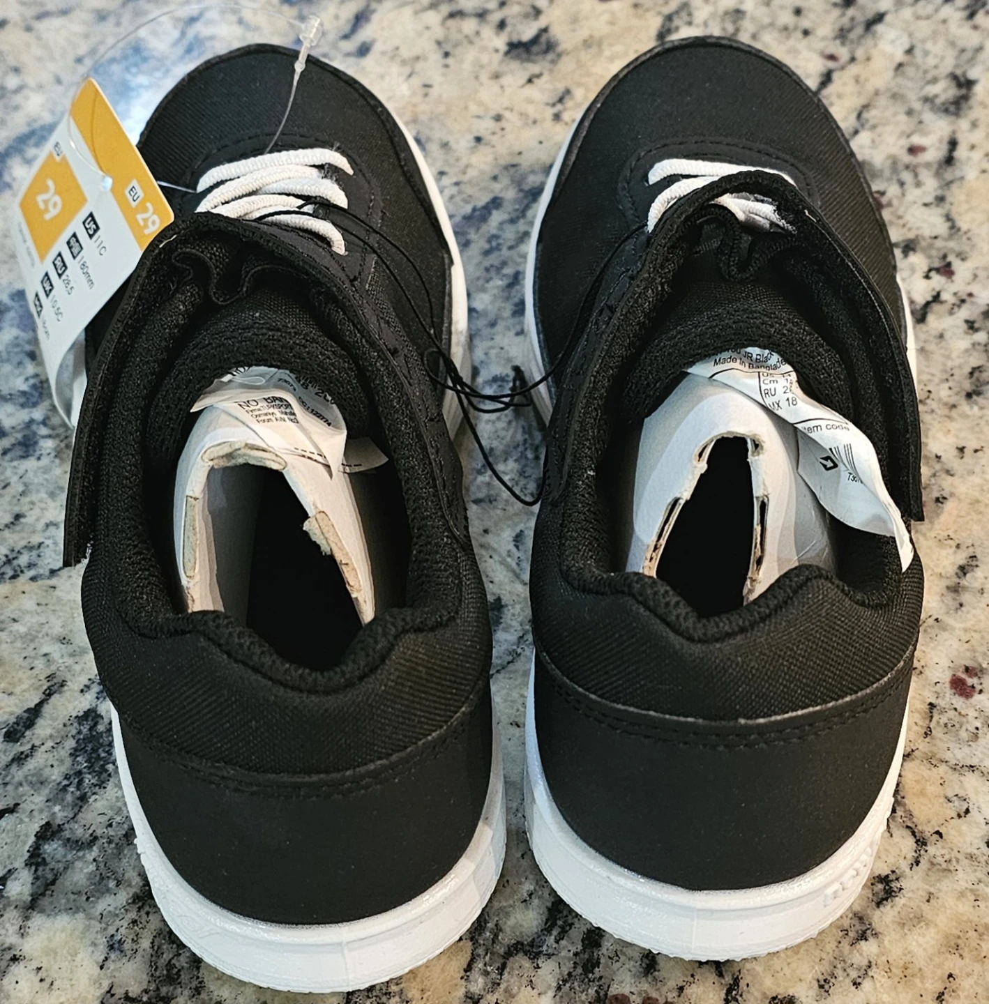 Decathlon Kids' Black Sneakers - EU 29 (US 11C) - photo 4