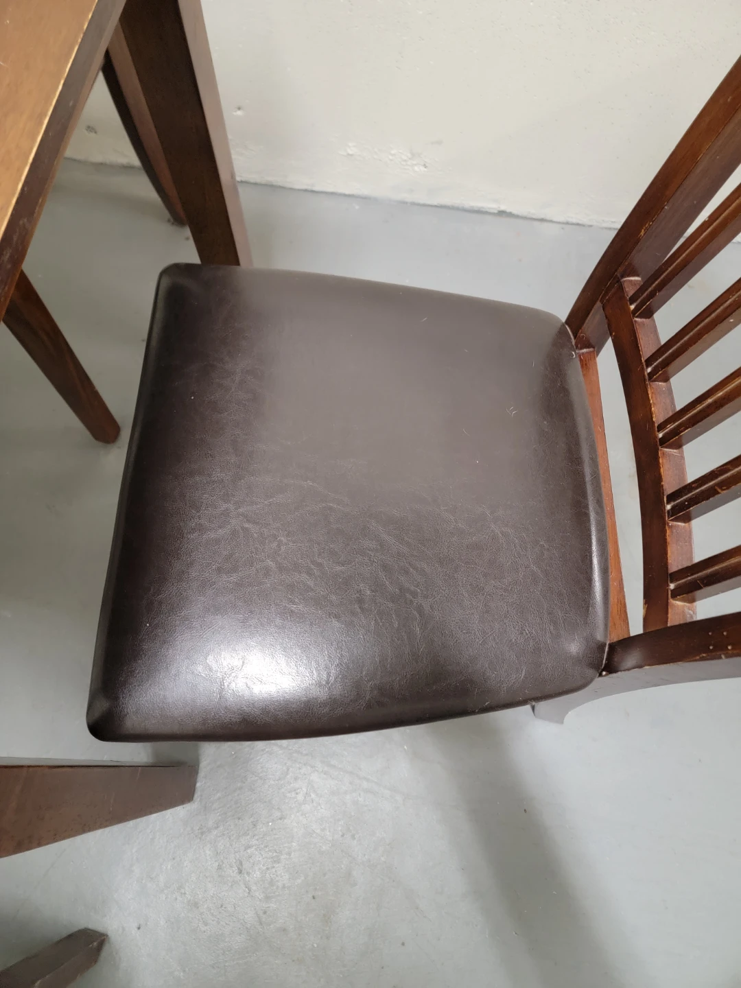 Wooden Dining Table with 4 Chairs - photo 3