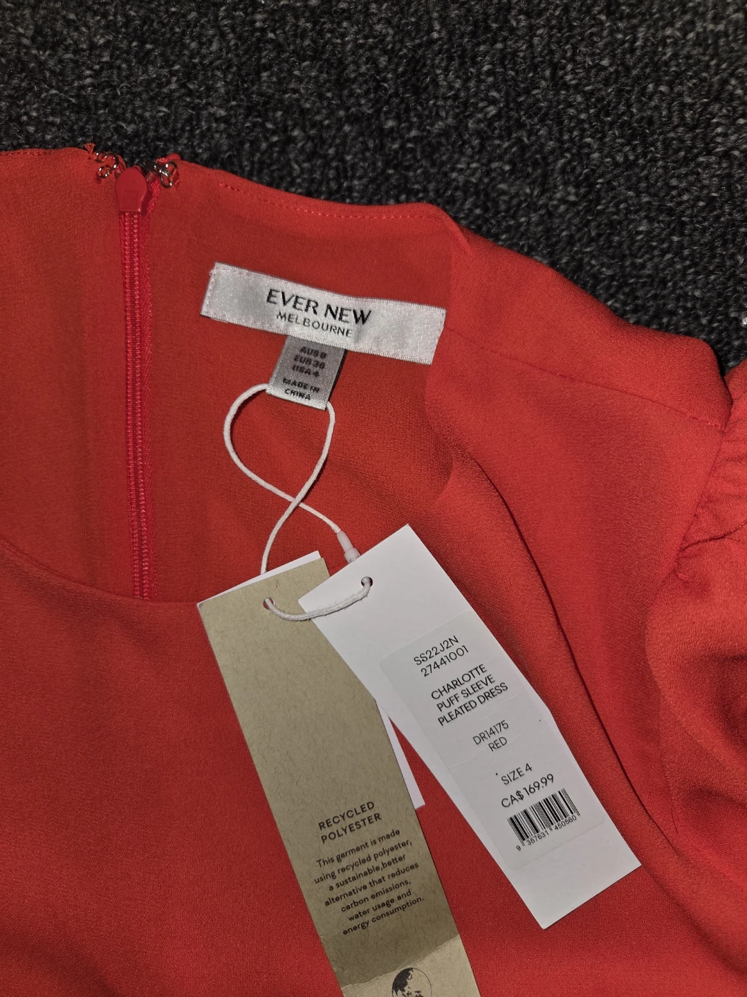 Ever New Charlotte Pleated Dress - Size 4 - photo 4