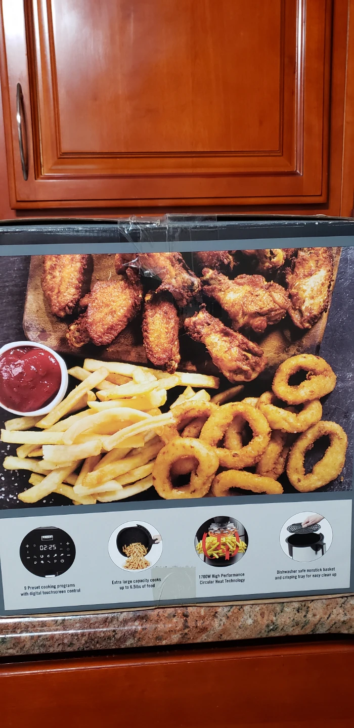 Bella Pro Series 8QT Touchscreen Air Fryer - New in Box! - photo 4