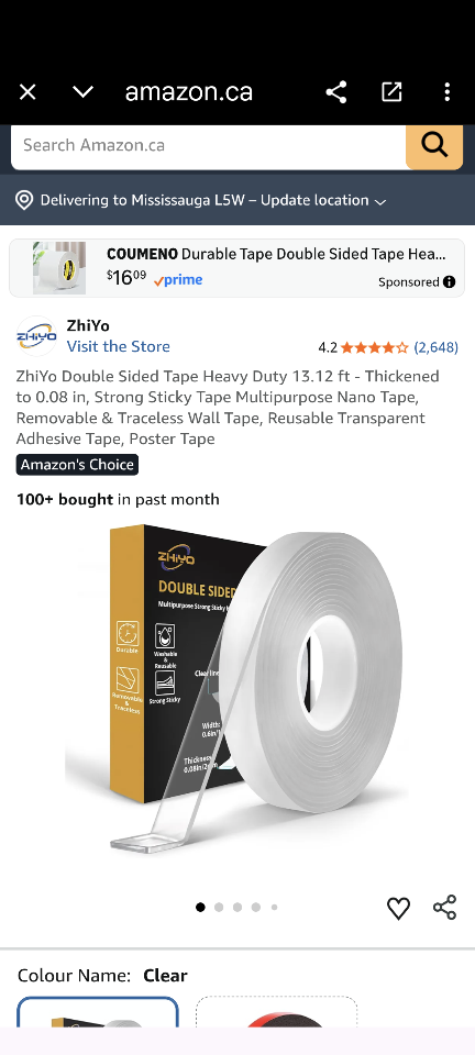 ZhiYo Double Sided Adhesive Tape - photo 3