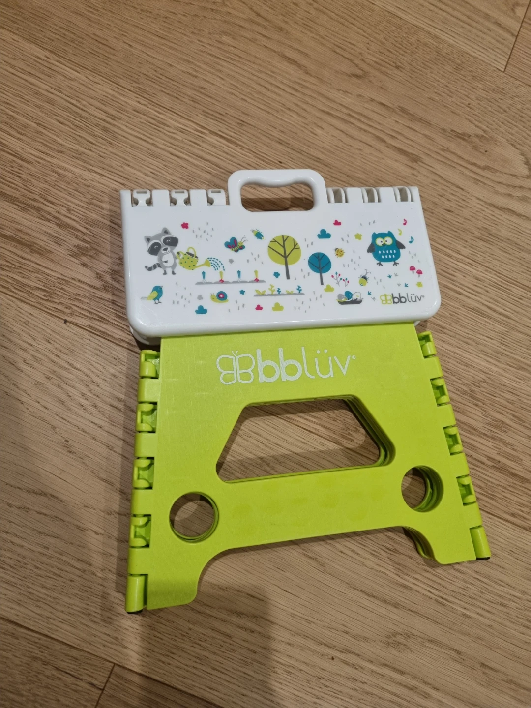 Bblüv Step Stool - Green & White - photo 2