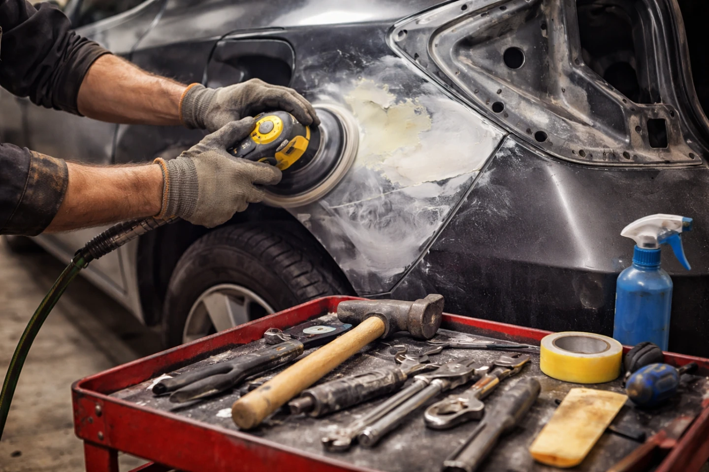 Car Body Repair, Paint & Spray Work