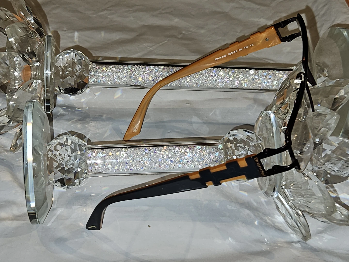 Brendel 902042 Eyeglasses - Black & Orange Frames - photo 3