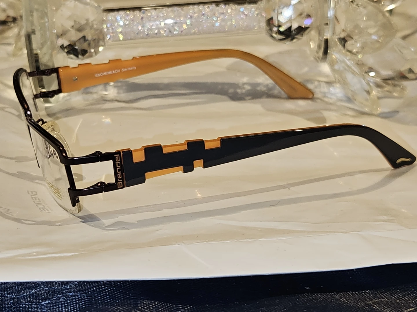 Brendel 902042 Eyeglasses - Black & Orange Frames - photo 5