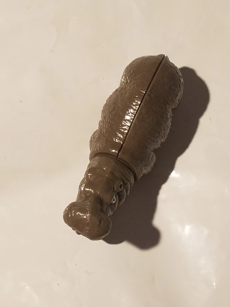 Hippopotamus Figure Hard Plastic Wide Open Mouth Zoo Animal Toy - photo 5