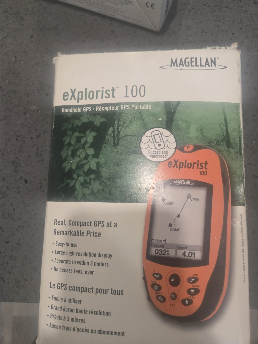 Magellan eXplorist 100 Handheld GPS