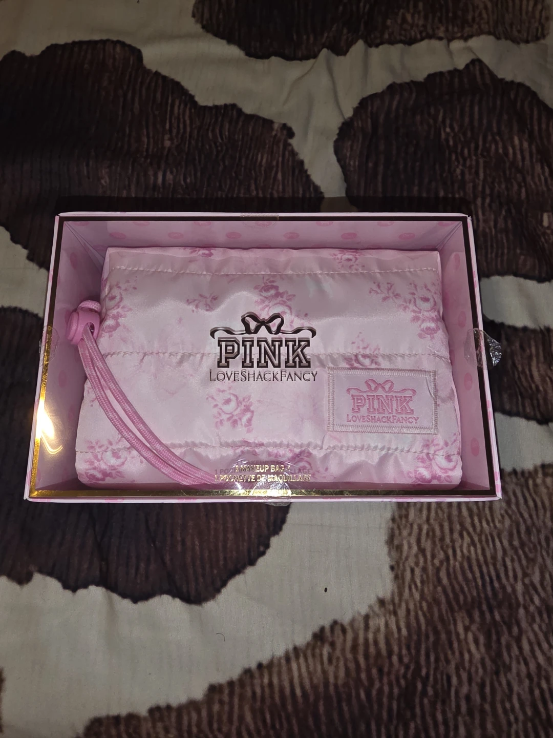 PINK Loveshackfancy Makeup Bag 🥕 - photo 3