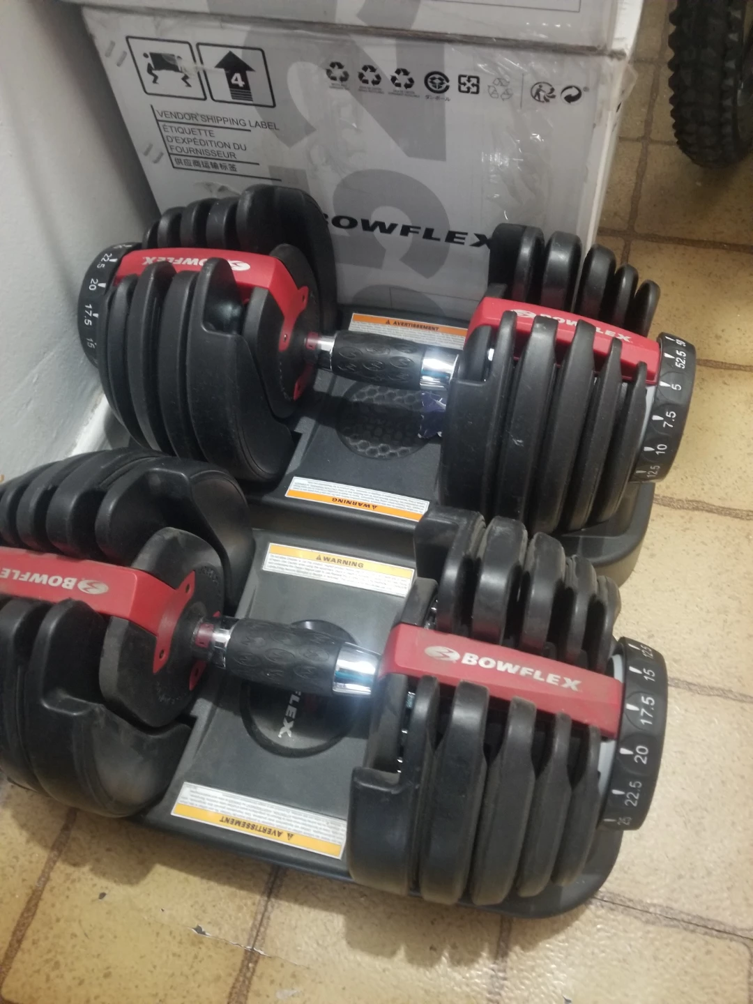Bowflex SelectTech 552i Adjustable Dumbbells - Pair
