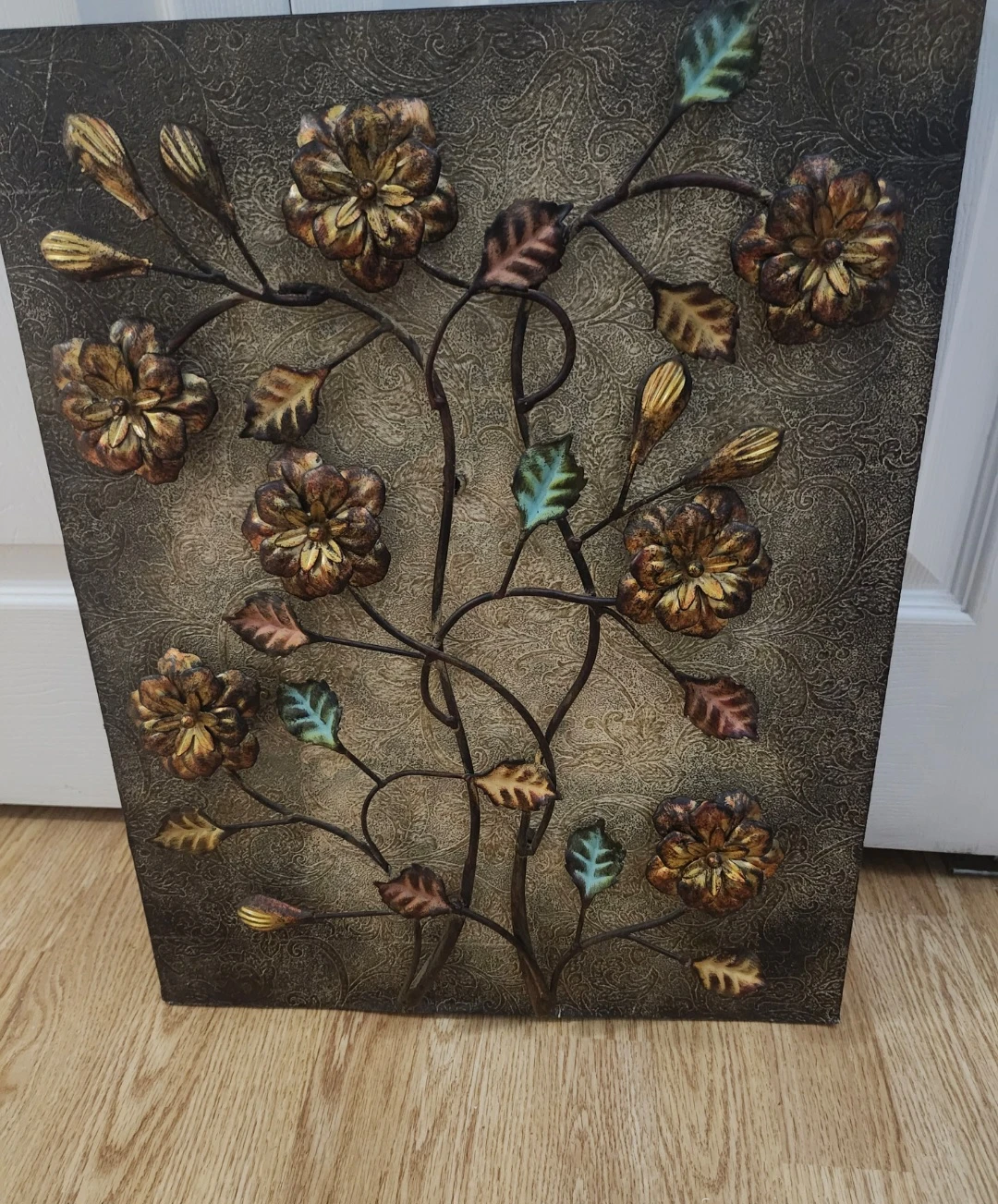 Floral Metal Wall Art