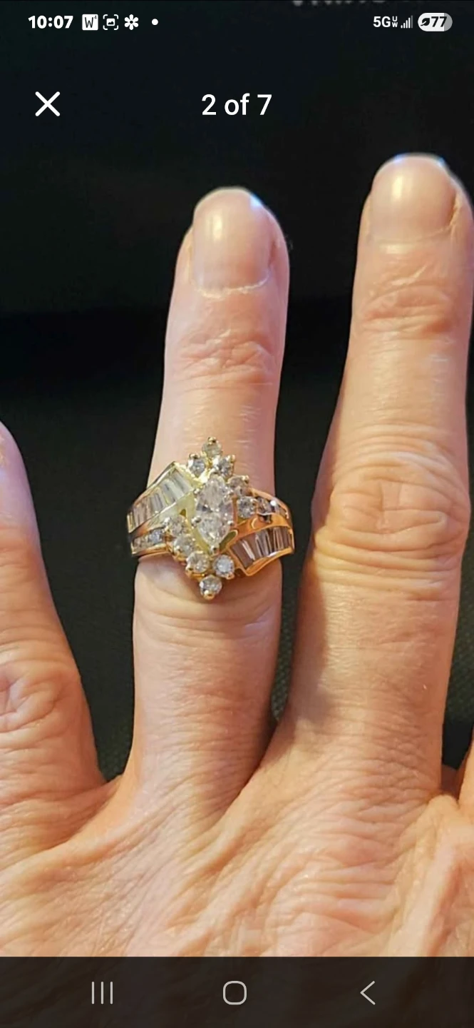 Diamond 14k gold - photo 3