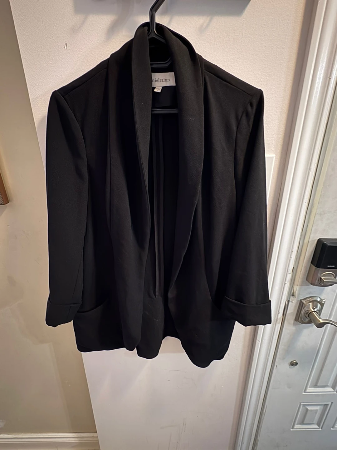 Daniel Rainn Black Blazer - Size L