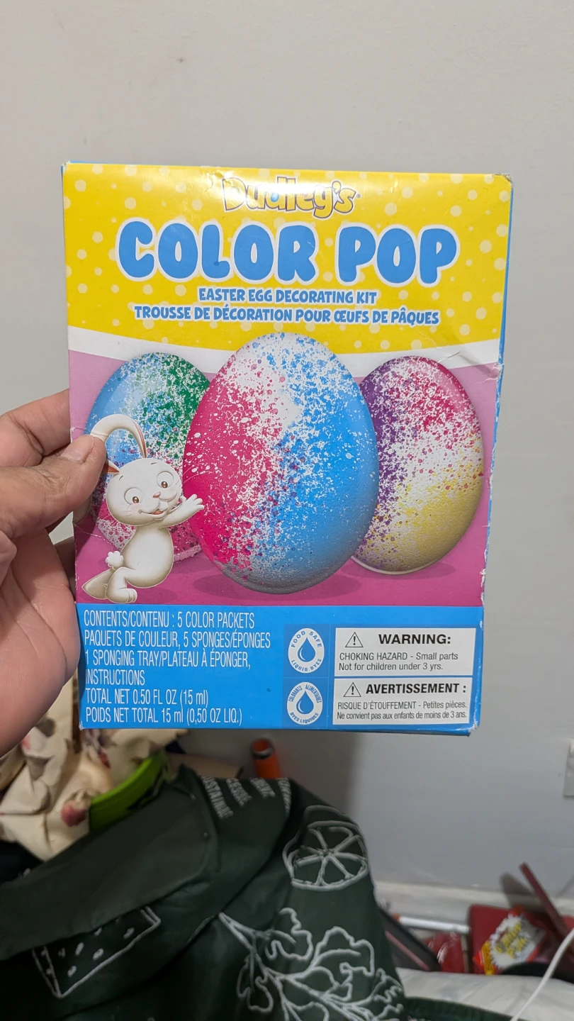 Dudley's Color Pop Easter Egg Decorating Kit🥕