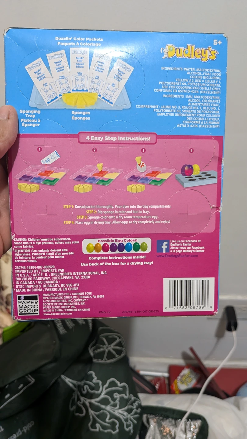 Dudley's Color Pop Easter Egg Decorating Kit🥕 - photo 2