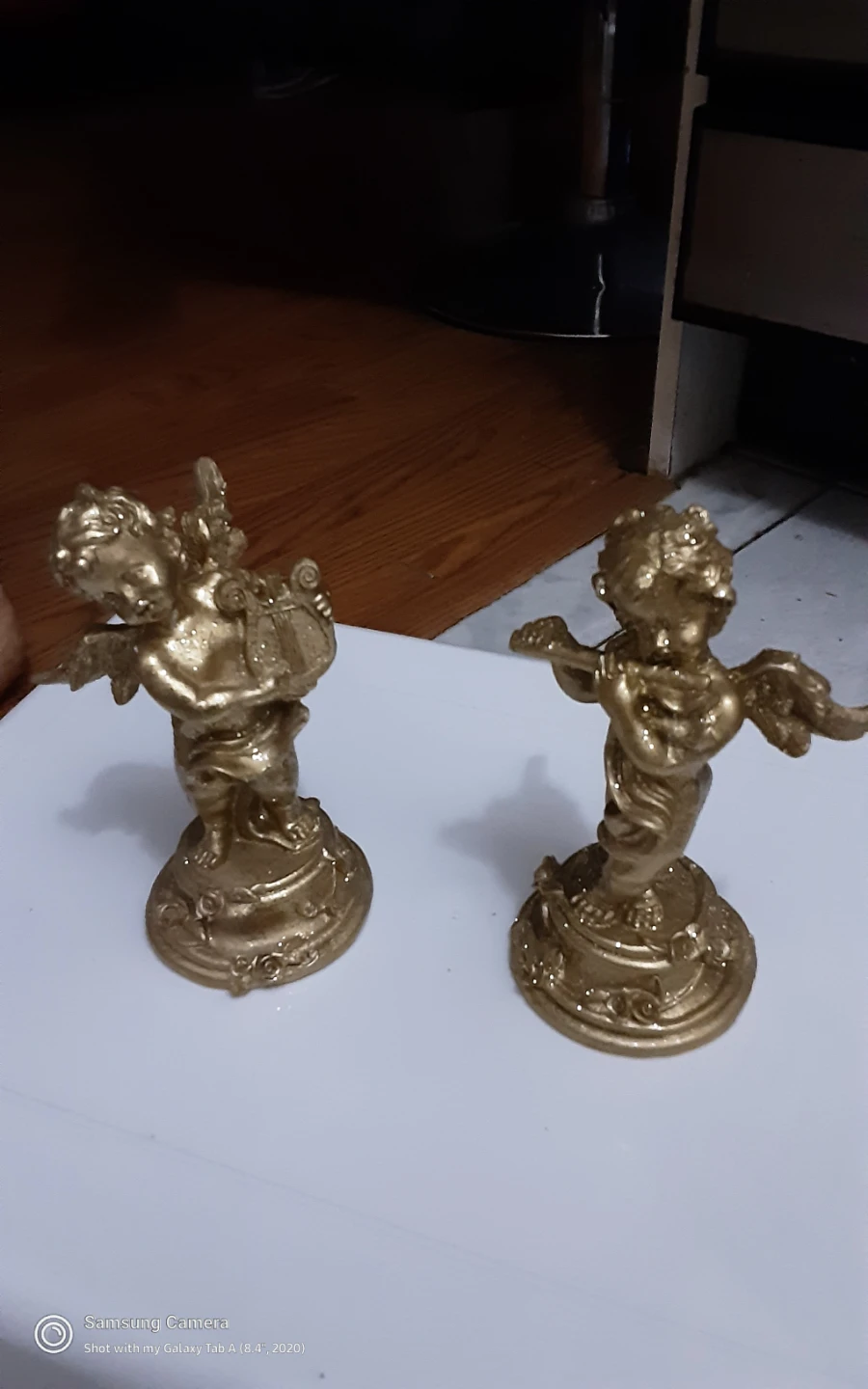 Angel Figurines - Gold Colour