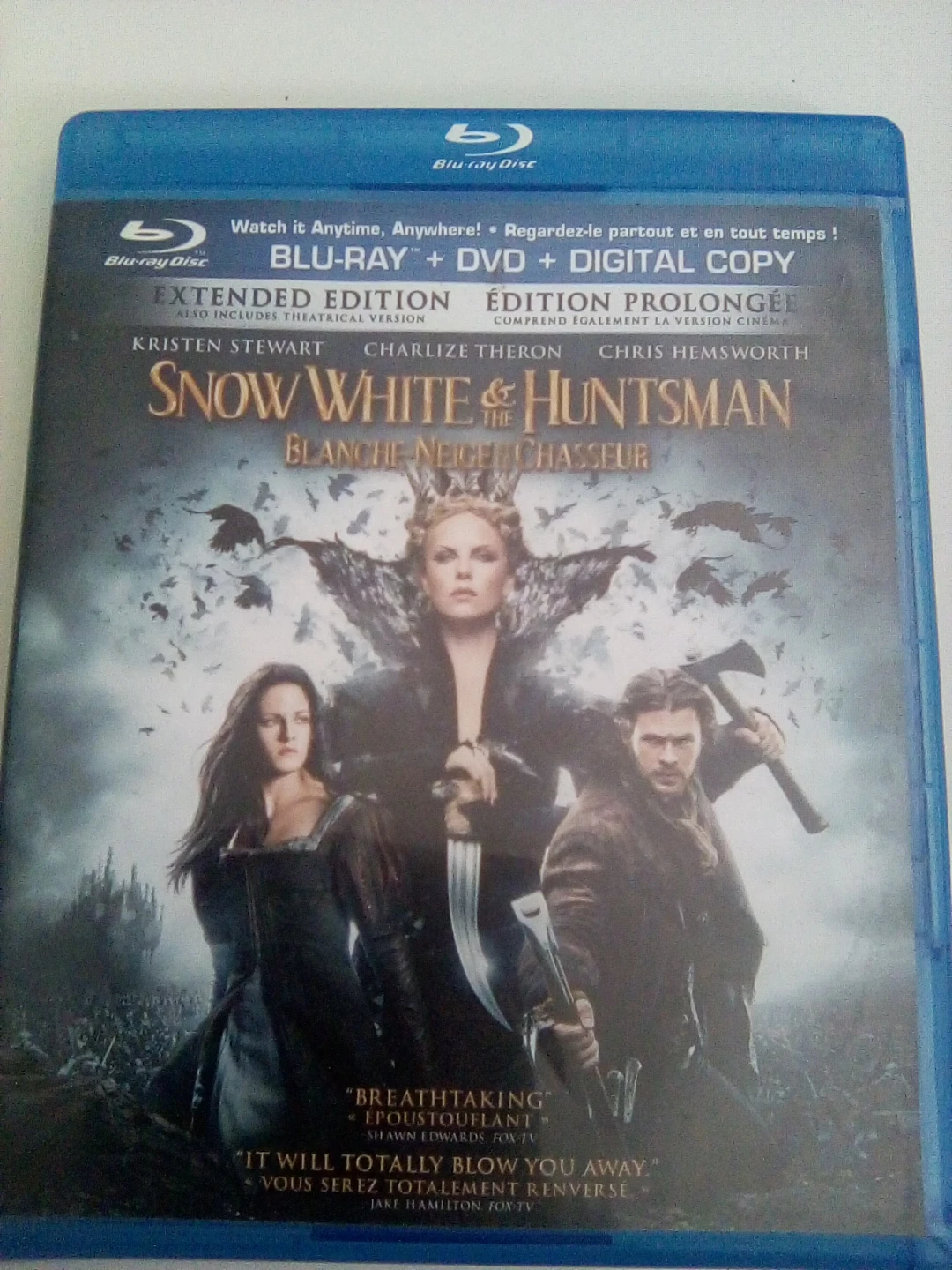 Snow White & The Huntsman Blu-ray + DVD