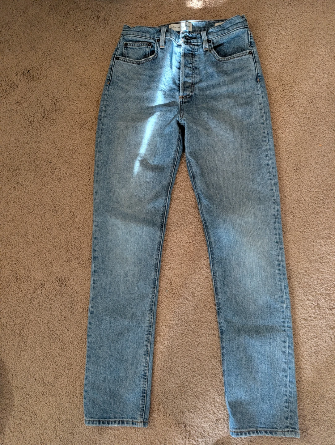 Denim Forum The Yoko High Rise Slim Jeans Size 28