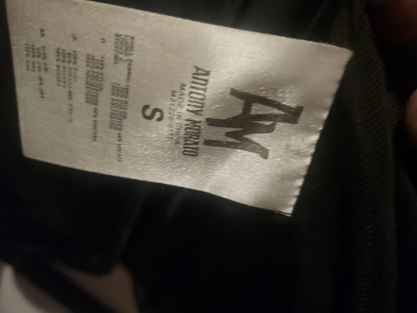 Antony Morato Black Puffer Jacket - Size S - photo 2