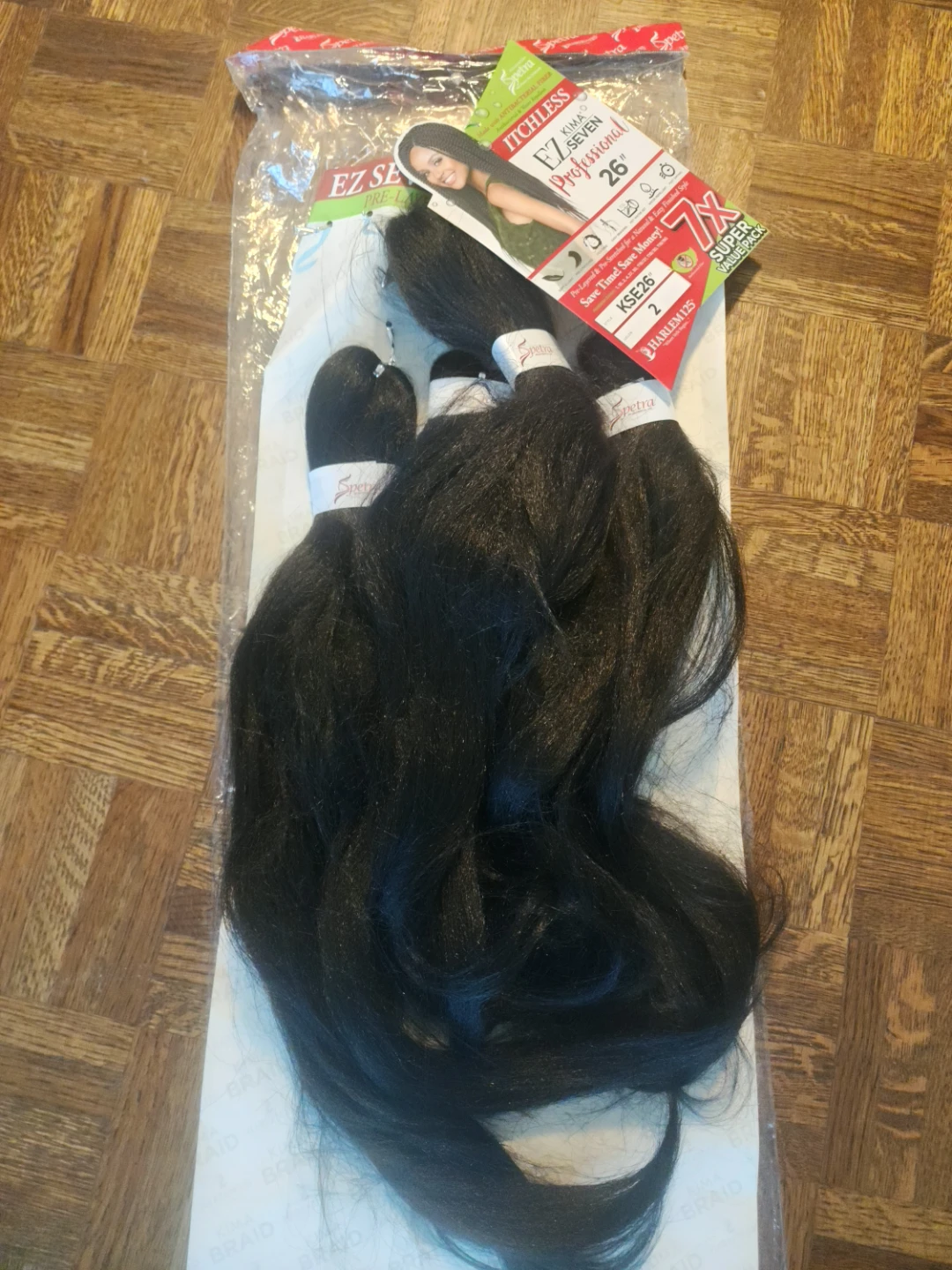 Opened Package Hair Attachment
