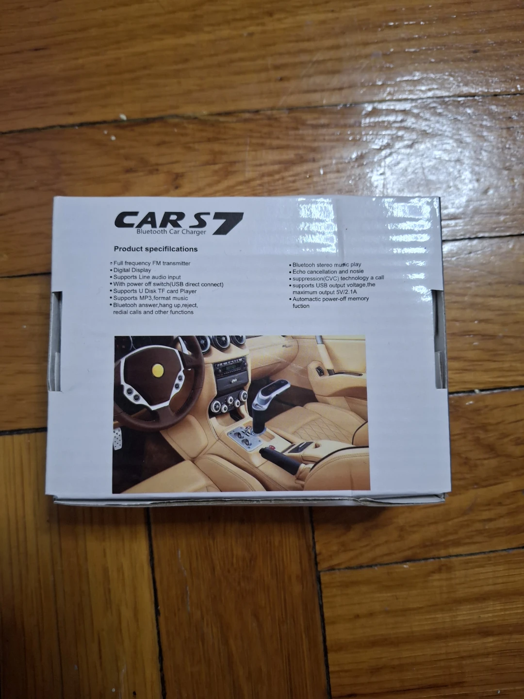 CAR S7 Bluetooth Car Charger FM Transmitter - photo 2