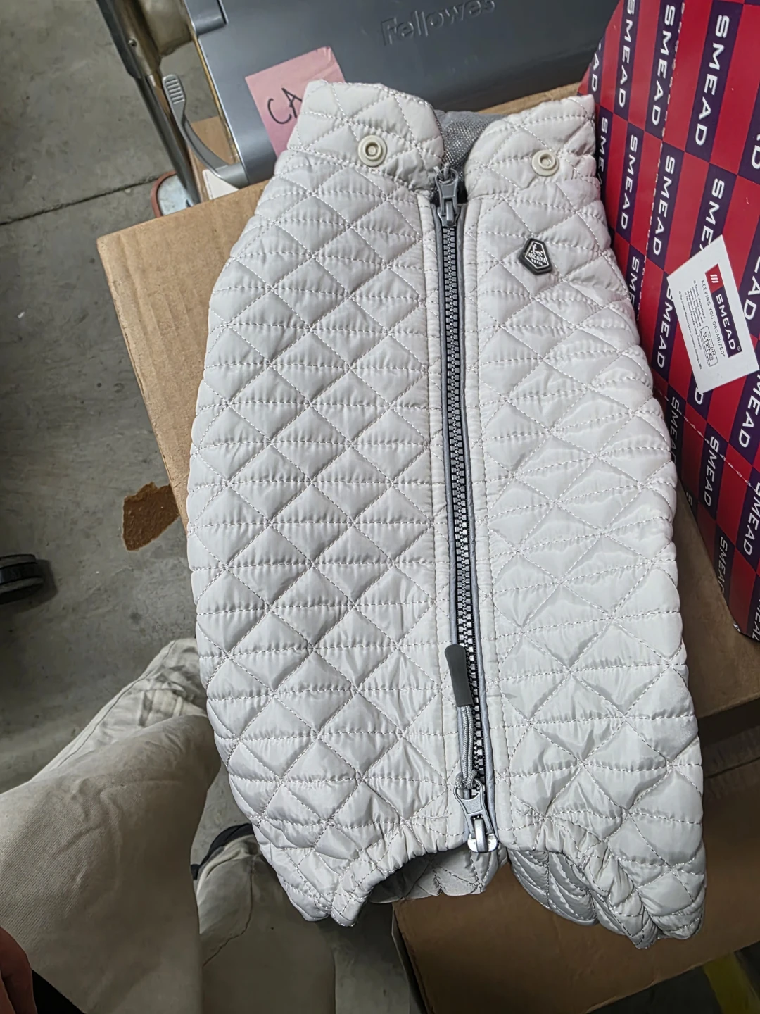 Arcadia small Dog Coat - Gray
