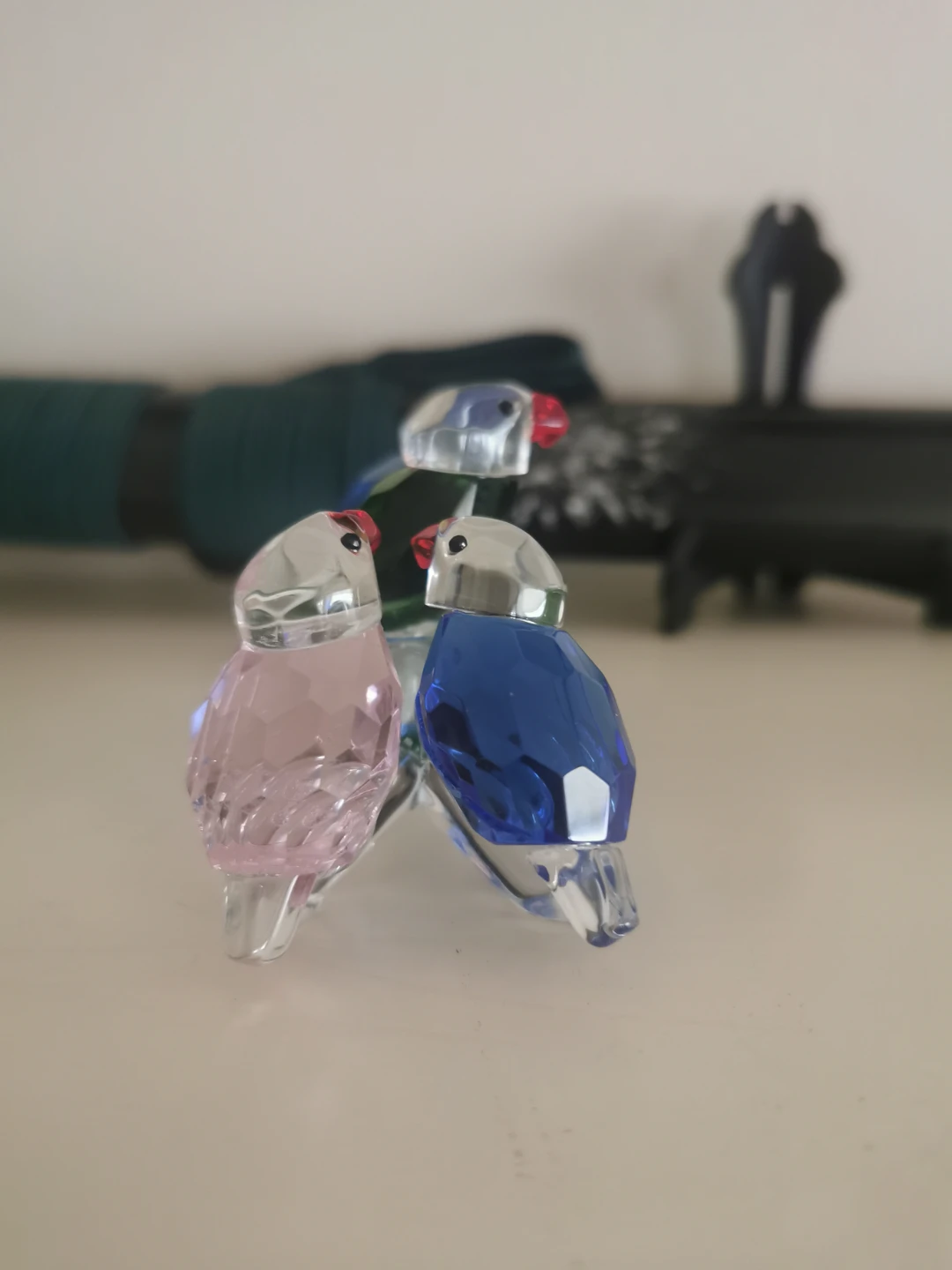 Glass  Parrot Ornament figurine - photo 4