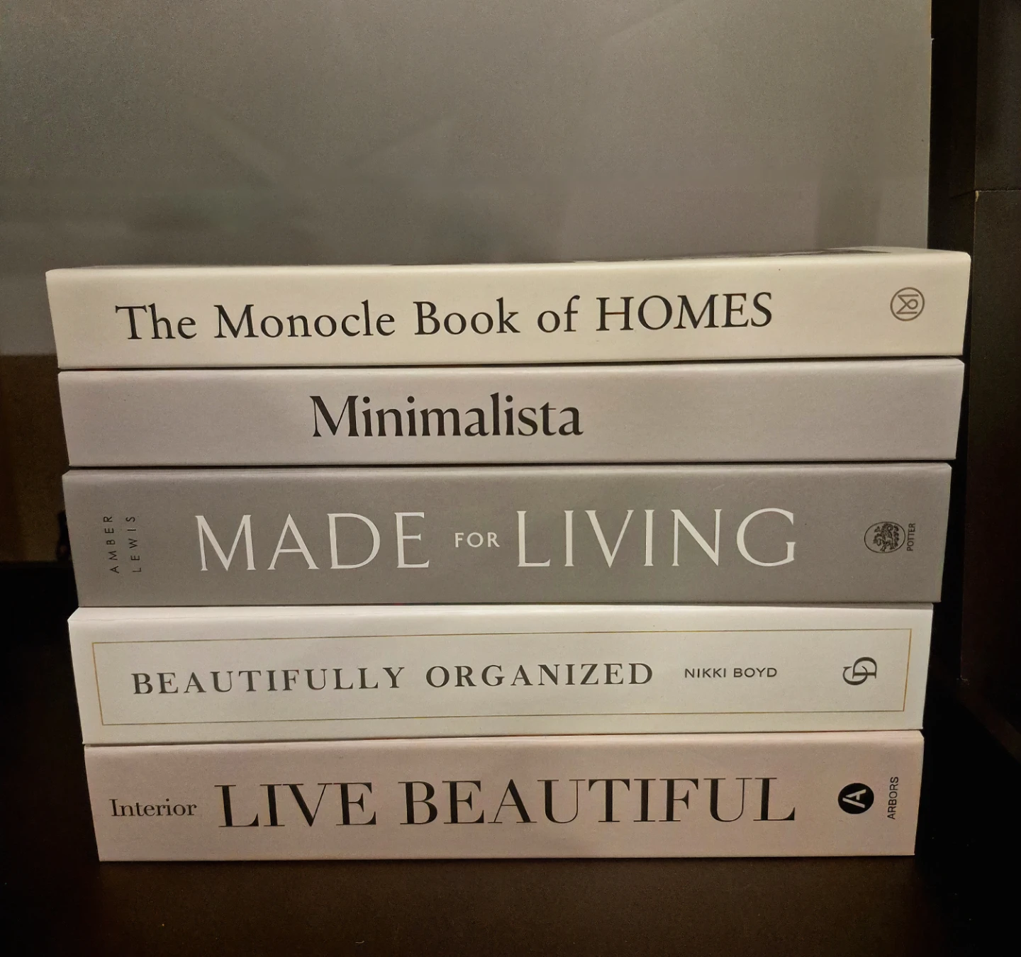 Set of 5 Faux Home Decor Hardcover Books - photo 4