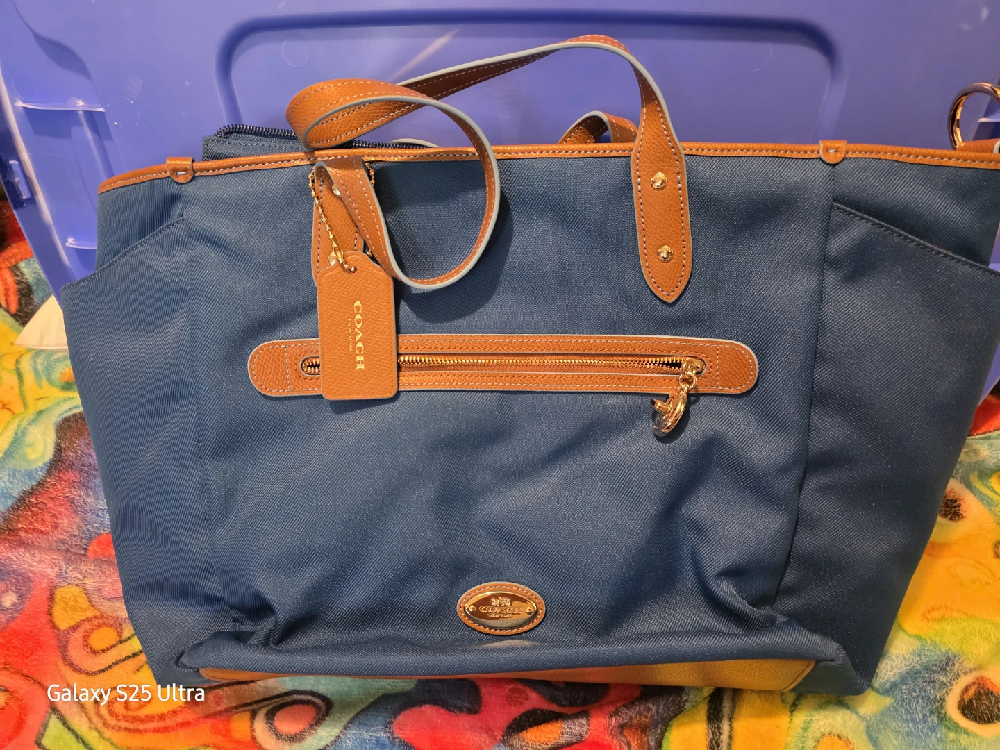 Coach Tote Bag - Blue