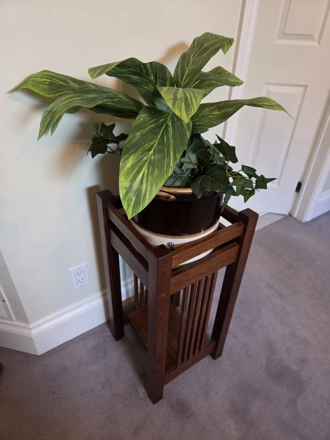Wooden Plant Stand