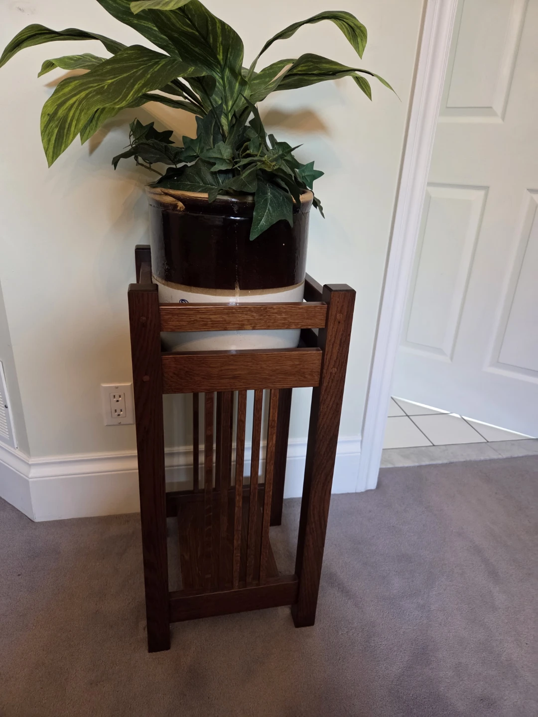 Wooden Plant Stand - photo 3