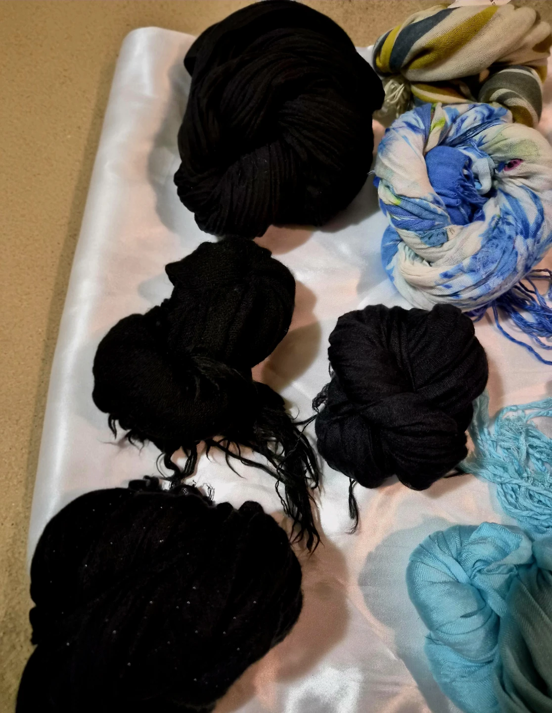 Assorted Scarves - Various Colours & Patterns - photo 2
