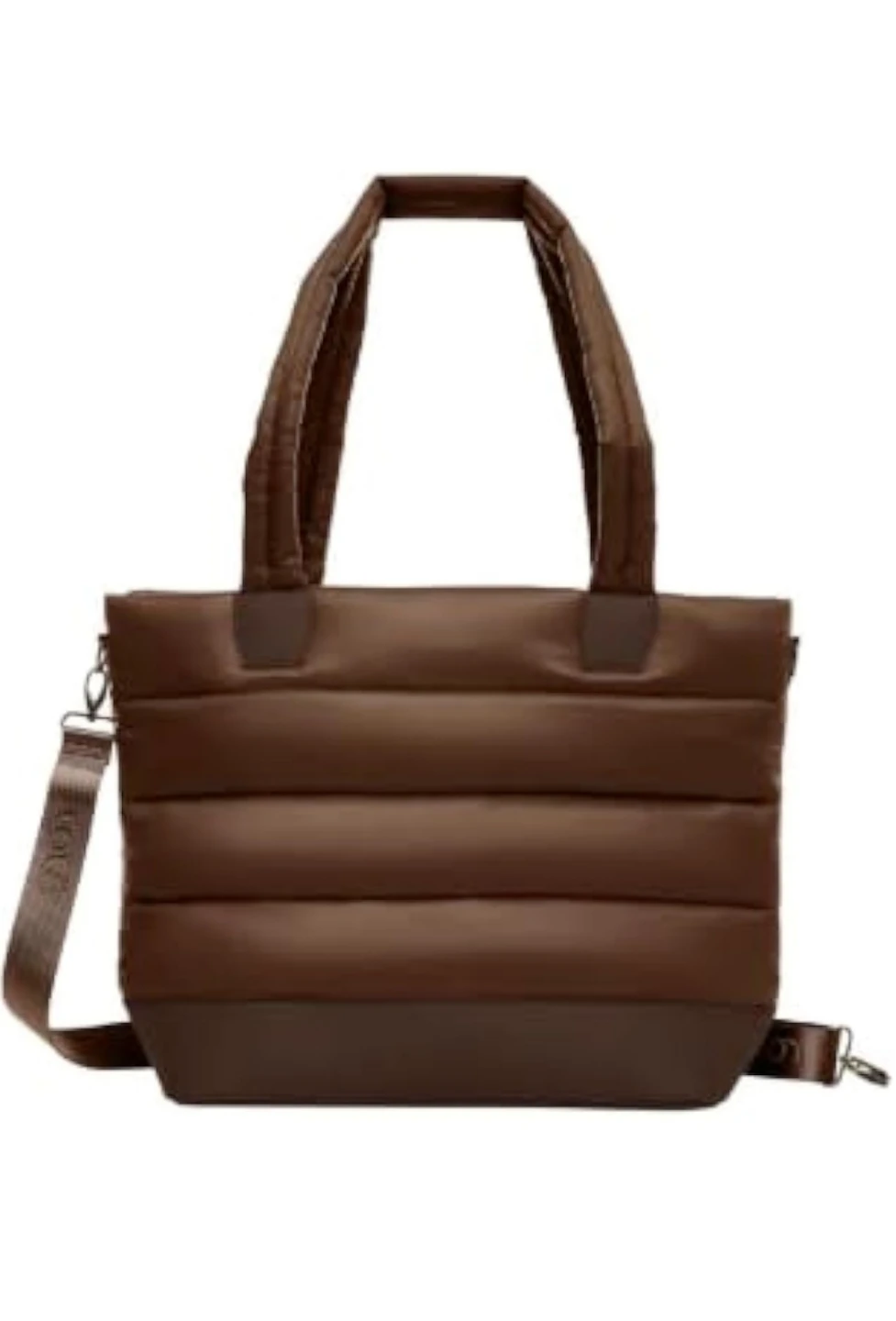 LOLE Brown Puffer Tote Bag - photo 2