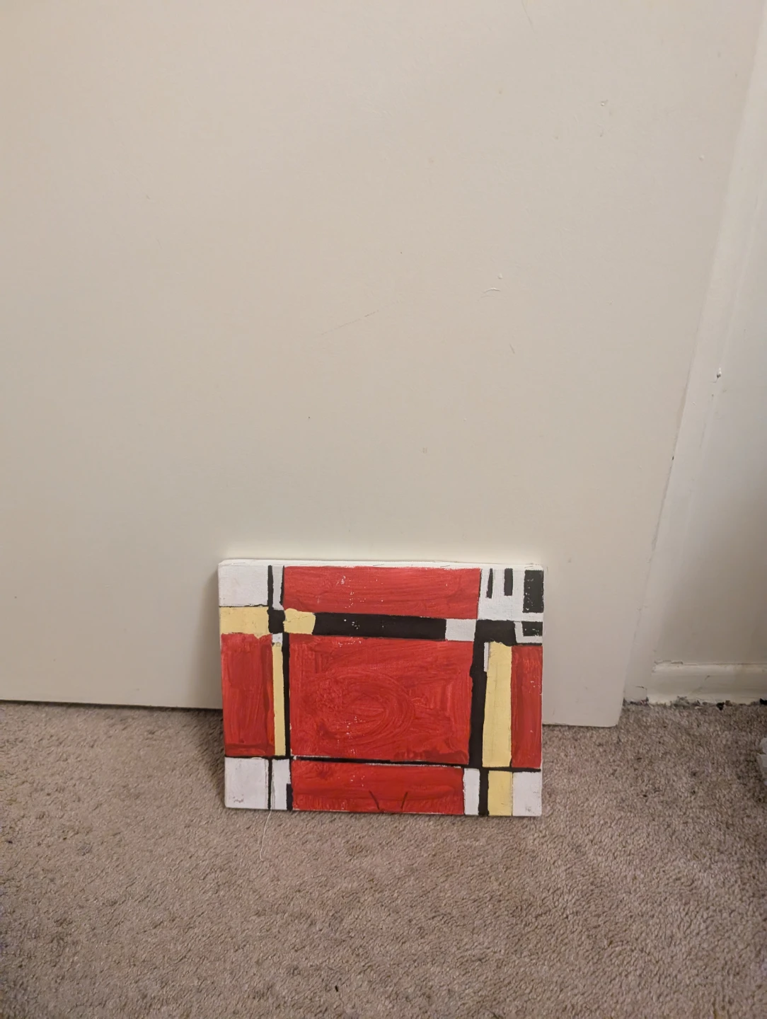 Abstract Geometric Canvas Art Painting