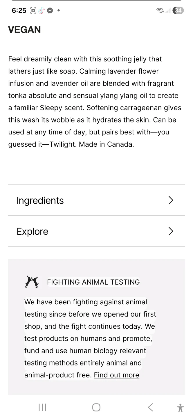 LUSH Twilight Shower Jelly 100ml - photo 2