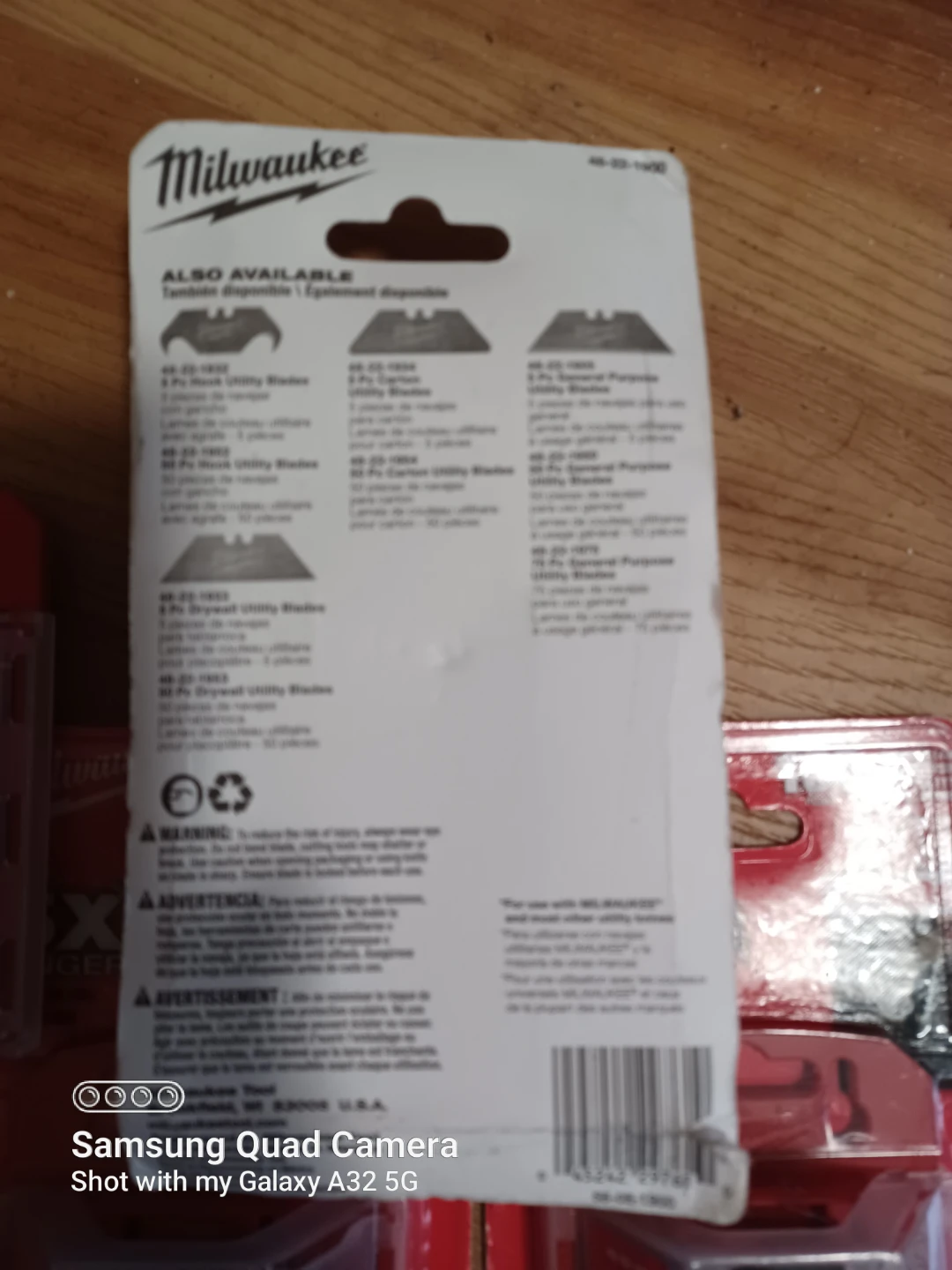 Milwaukee Utility Blades - 100 Pack - photo 2