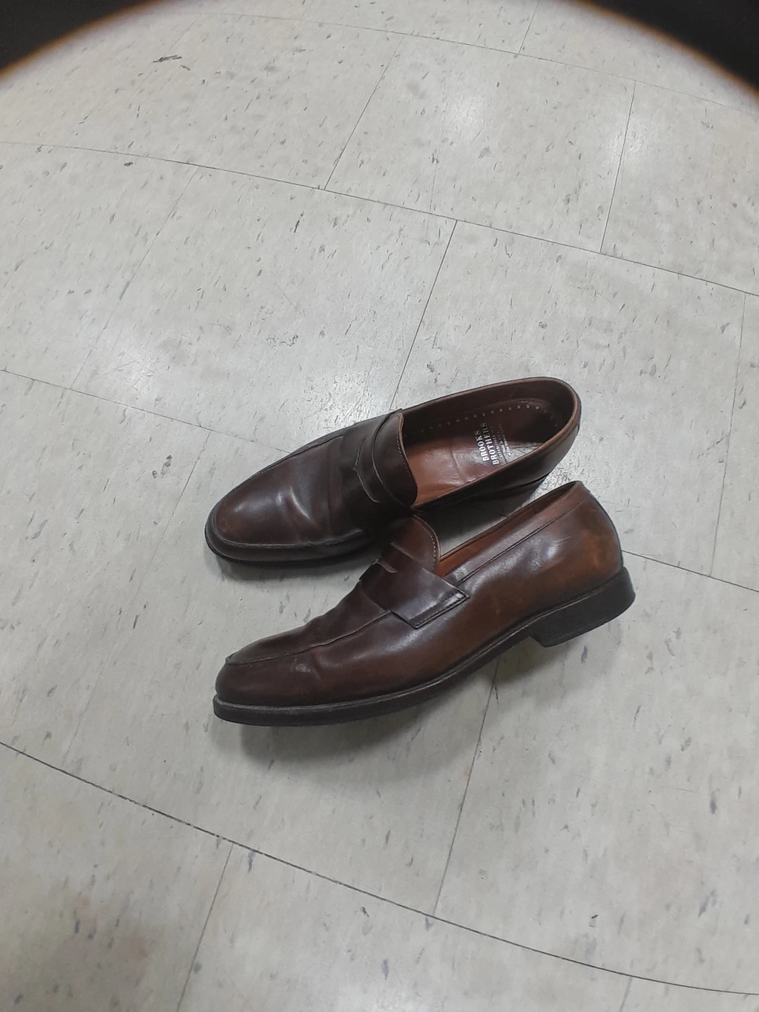Brooks Brothers Brown Leather Loafers Size 10.5 - photo 4