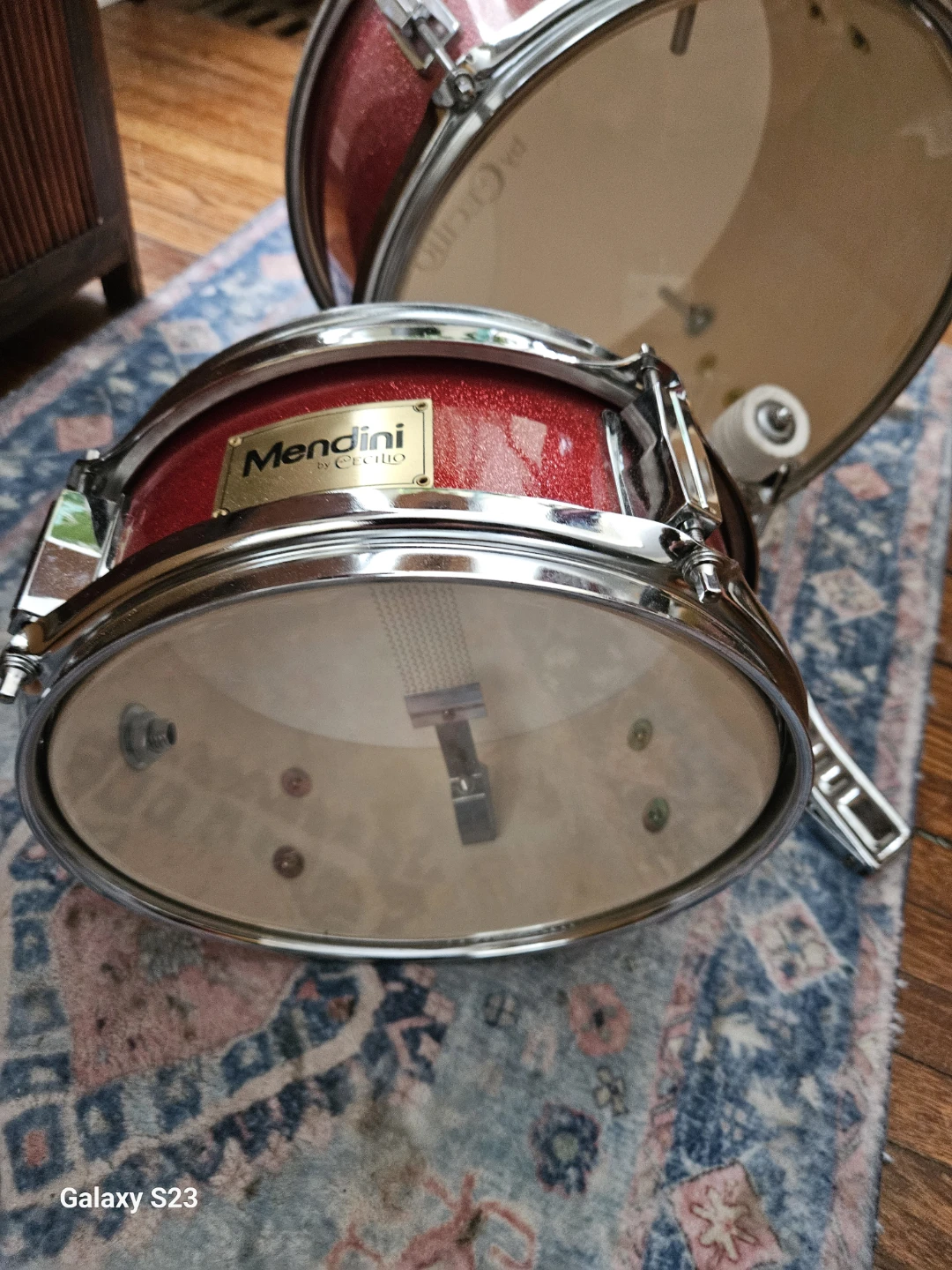 Mendini by Cecilio Kids Drum Set - Red - photo 3