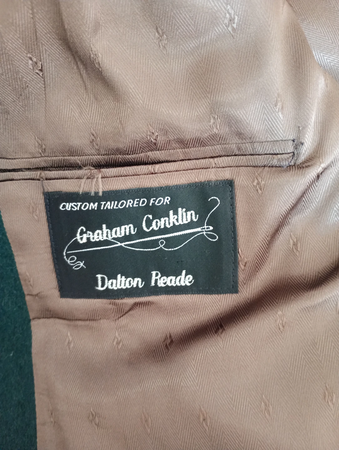 Graham Conklin Custom Tailored Green Blazer - photo 2