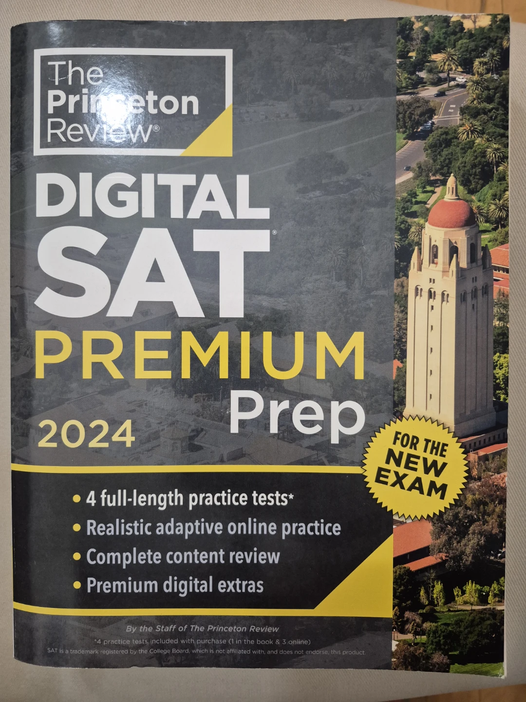 The Princeton Review Digital SAT Premium Prep 2024 Book