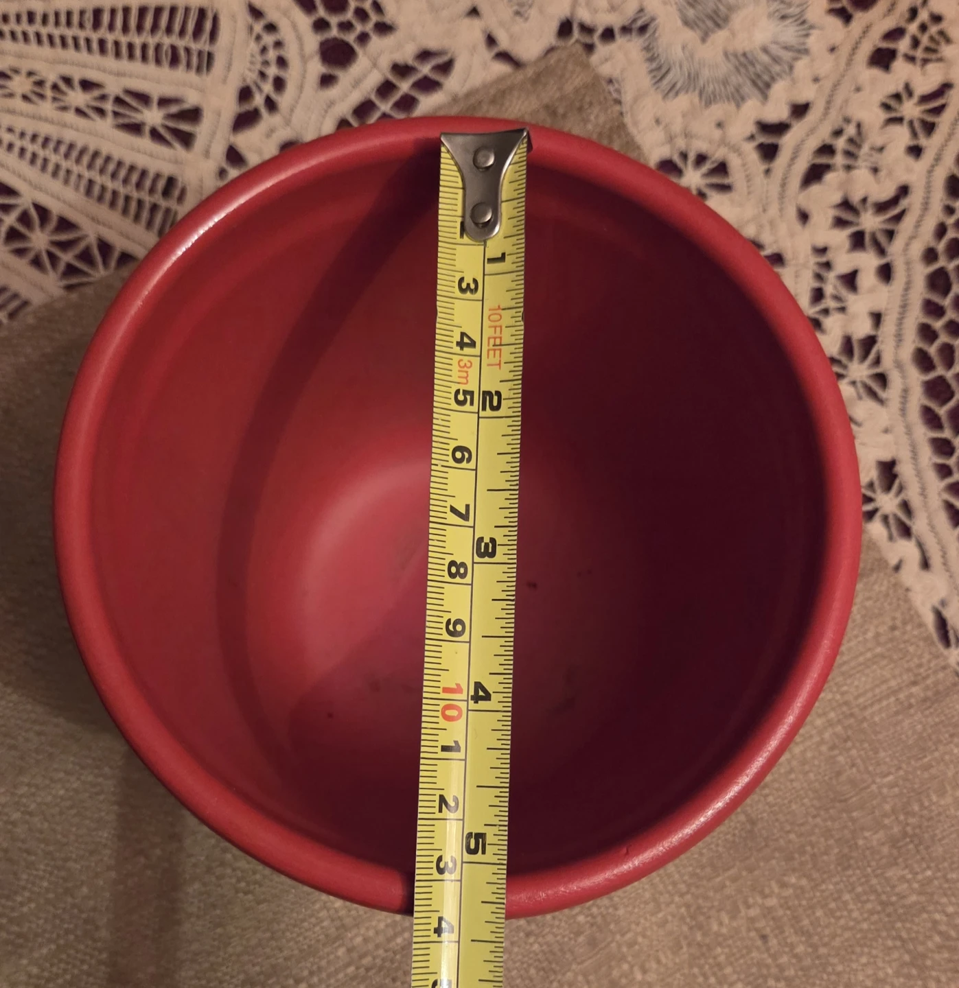 Red Decorative Planter - photo 2