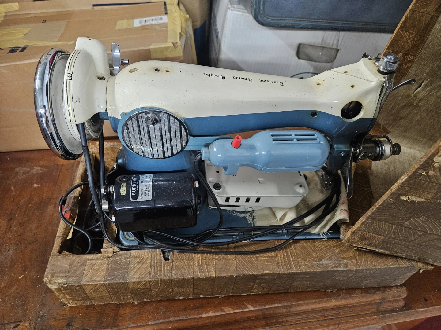 Vintage Precision Sewing Machine