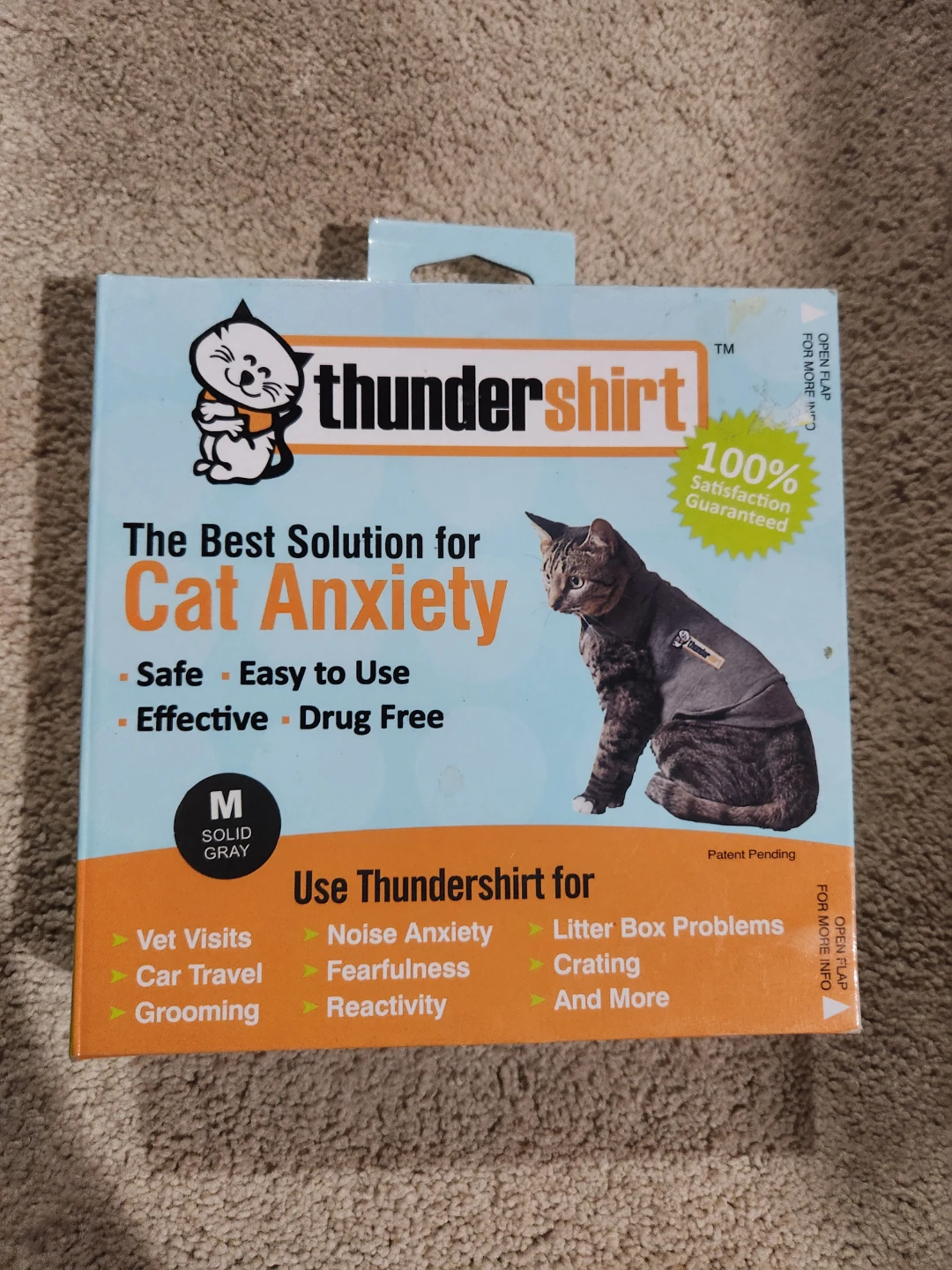 Cat Anxiety Vest - Size Medium