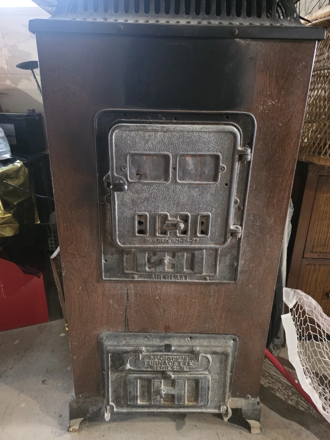 Vintage McClary-Warette Series 11 Furnace