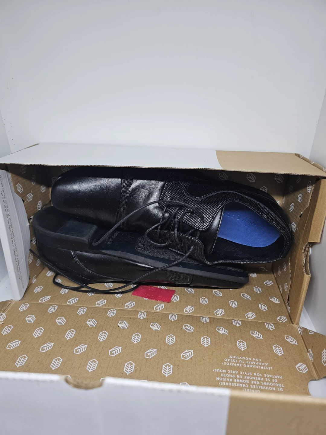 Call It Spring Black Lace-Up Dress Shoes - photo 2